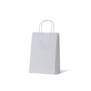 Junior White Paper Carry Bags