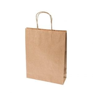 Midi Kraft Paper Carry Bags