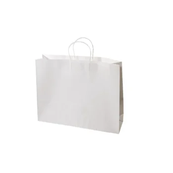 White Boutique Paper Carry Bags