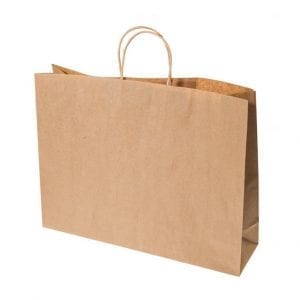 Medium Boutique Kraft Paper Carry Bags