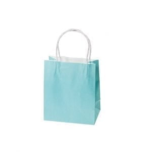Toddler Beach Blue Paper Carry Bags