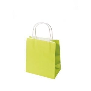 Toddler Loud Lime Paper Carry Bags