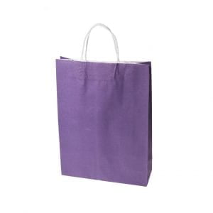 Small Passion Purple Paper Carry Bags
