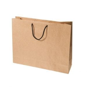 Medium Boutique Kraft Rope Handle Paper Carry Bag