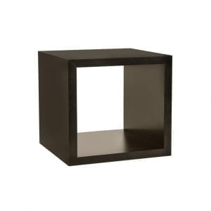 Medium Square Black Display Cube