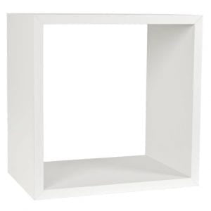 Large Square White Display Cube