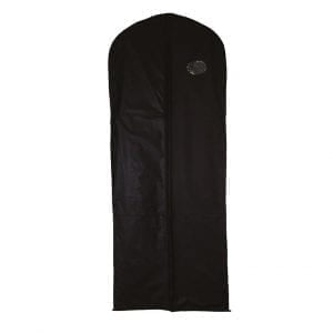Black Vinyl Dress Zip Garment Bag
