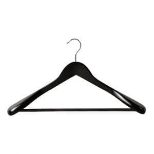450mm Black Suit Hangers