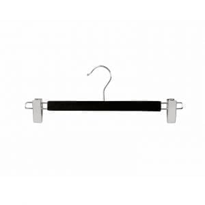 330mm Black Timber Adult Clip Hangers