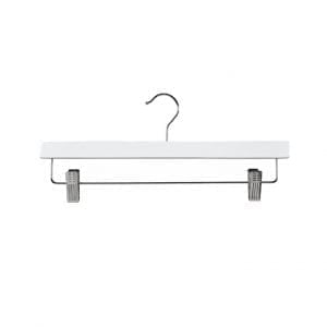 380mm White Timber Adult Clip Hanger<br>(Carton of 100)