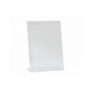 A4 Portrait Single Sided Sloping Card Holder