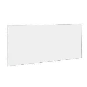 560x1200mm Mirror MAXe Plain Back Panel