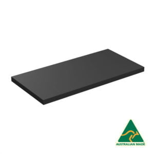 290x600mm Black UniSlot Timber Shelf