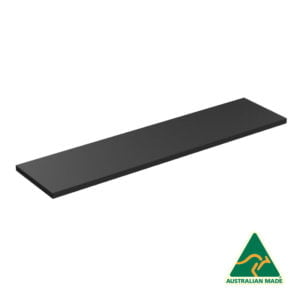 290x1200mm Black UniSlot Timber Shelf