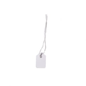 13x20mm White String Tags