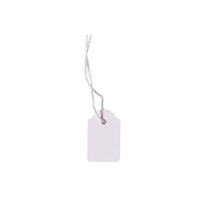 18x29mm White String Tags