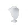 MB5013WH Large White Leatherette Bust
