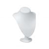 MB5015WH Extra Large White Leatherette Bust