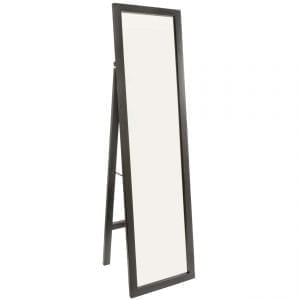 Mirror on Black Easel Stand