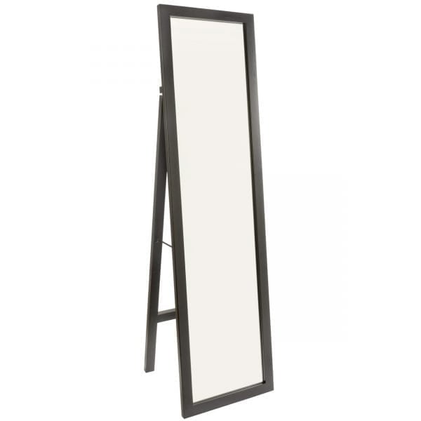 Mirror on Black Easel Stand