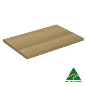390x600mm Native Oak UniSlot Timber Base Shelf