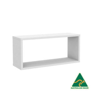 900mm White UniSlot Timber Display Box