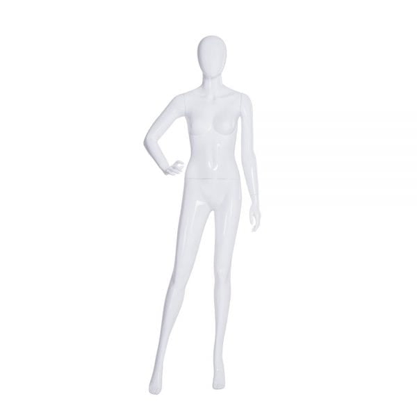 Female Shop Plastic Mannequins White