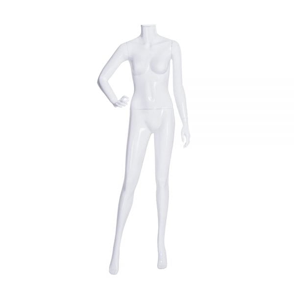 Fashion Female Plastic Manikin White