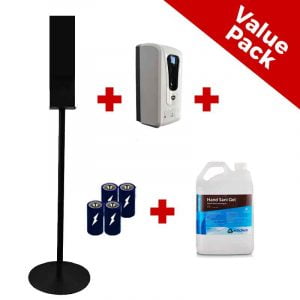 Contactless Hand Sanitiser Station Value Pack