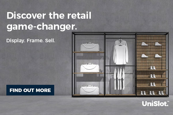 UniSlot Cube Retail Display System