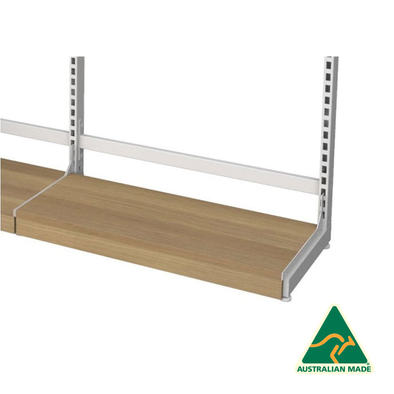 Sub-Category-UniSlot-timber-base-shelf-and-skirts---Australian-Made