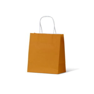 Toddler Mustard Paper Carry Bags