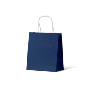 Toddler Navy Paper Carry Bags