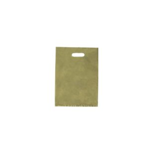 Small Classic Gold Plastic Carry Bag