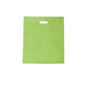 Large Loud Lime Plastic Carry Bags