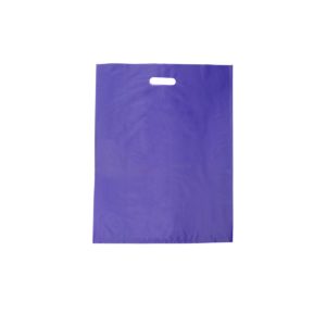 Large Passion Purple Plastic Carry Bags