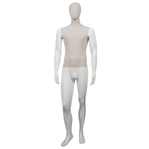 Marco Fabric and Fibreglass Male Mannequin