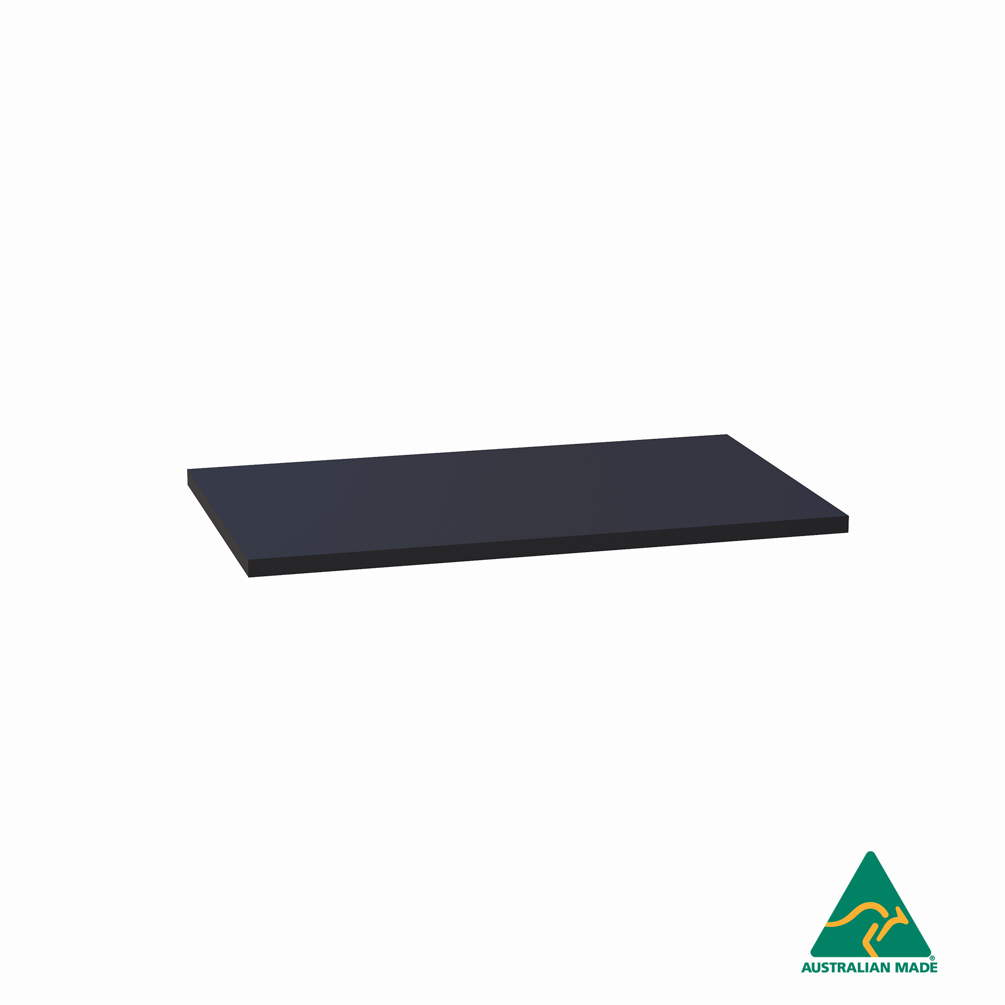 1800mm Black Timber Counter Shelf Kit