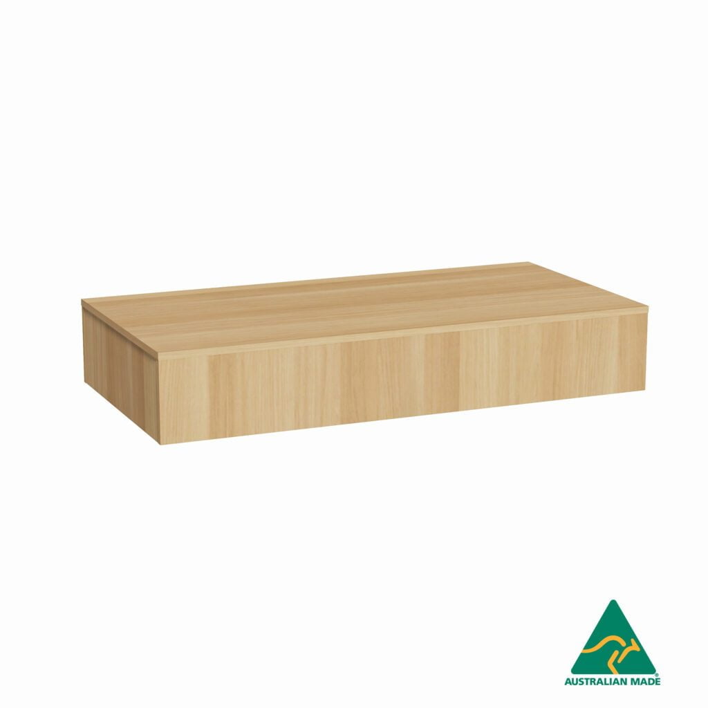 White Rectangular Display Pedestal 200mm - Apex Display