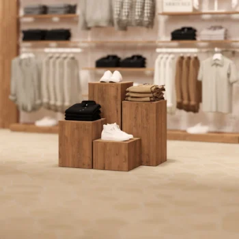 Retail Display Plinth Set – Tiered Set of 4 Various Sizes