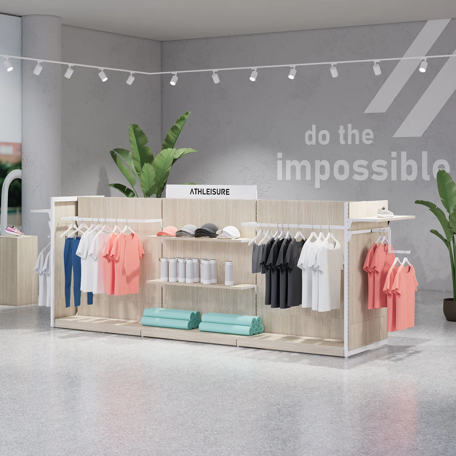 UniSlot Modular Gondola retail display