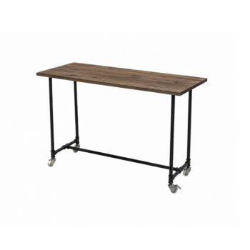Retail Display Table – Industrial Pipe – Large – Black