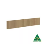 1200mm Native Oak UniSlot Short Back Panel (Side Mount)