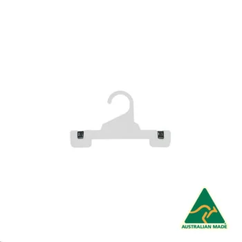 220mm White Child Longlife Clip Hangers
