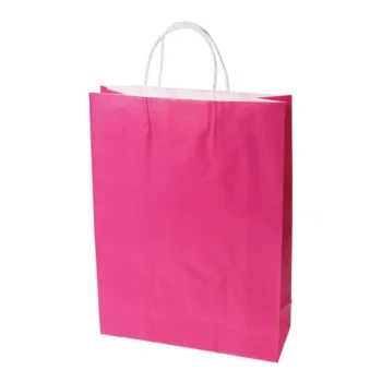 Midi Paradise Pink Paper Carry Bags