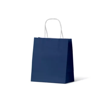 Toddler Navy Paper Carry Bags