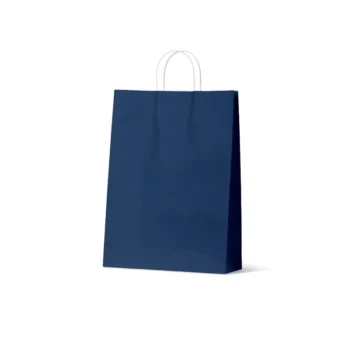 Midi Navy Paper Carry Bags