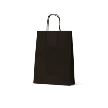 Small Black Paper Carry Bag
