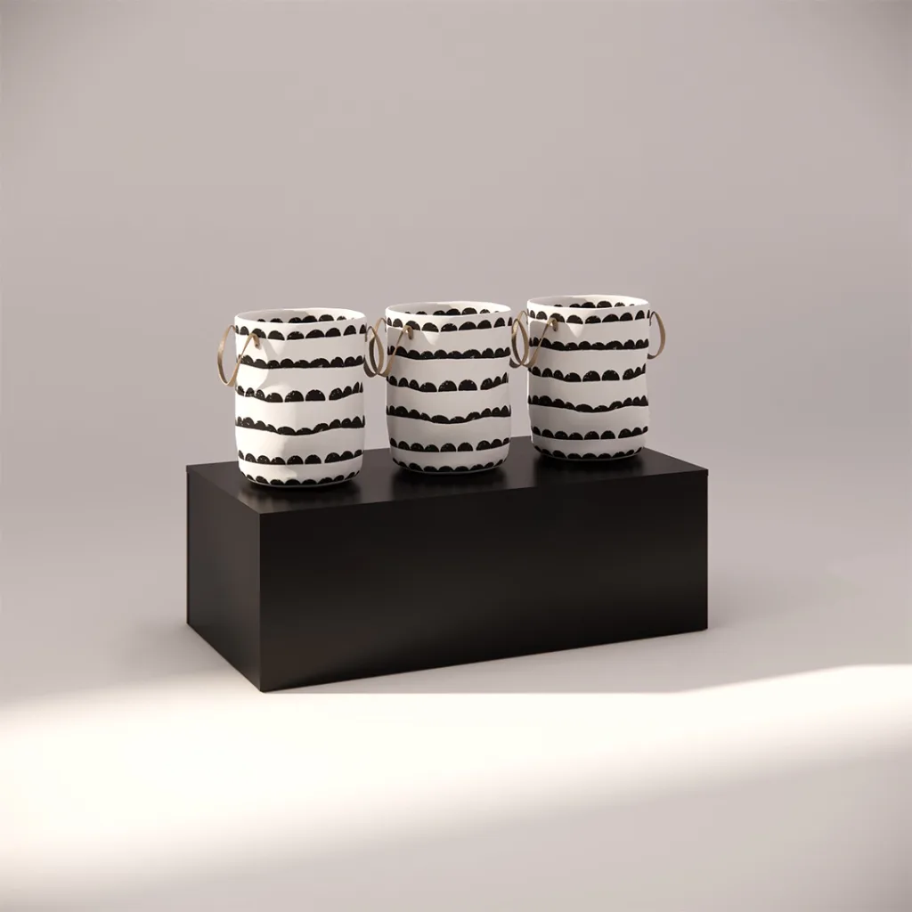 Black-Rectangular-Display-Pedestal-400mm
