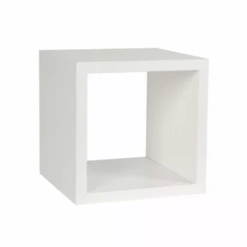 Medium Square White Display Cube